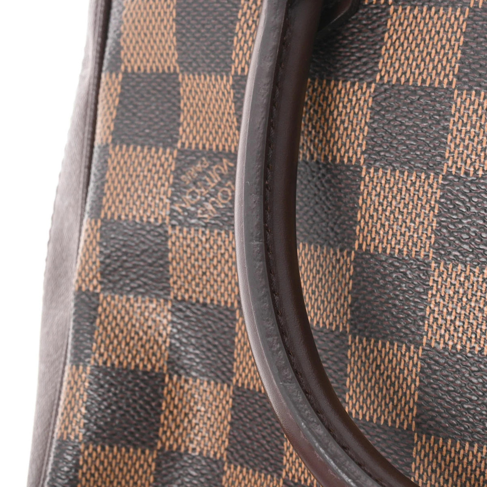 Louis Vuitton Brown Damier Handbag Canvas Brera - Picture 7 of 11
